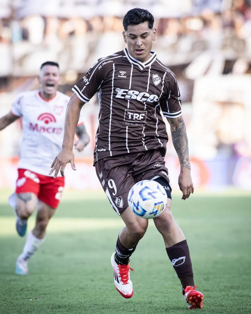 Maximiliano Rodríguez es formado en Huachipato. Foto: Platense.