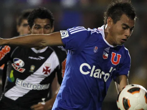 La U sufre con "la maldición de Eduardo Vargas"