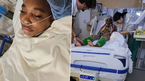 Venus Williams en el hospital