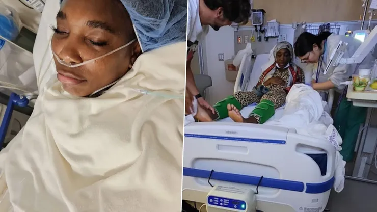 Venus Williams en el hospital