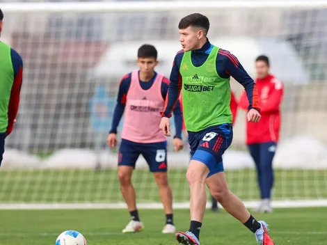 La gran sorpresa en el entrenamiento de la U: estaba lesionado