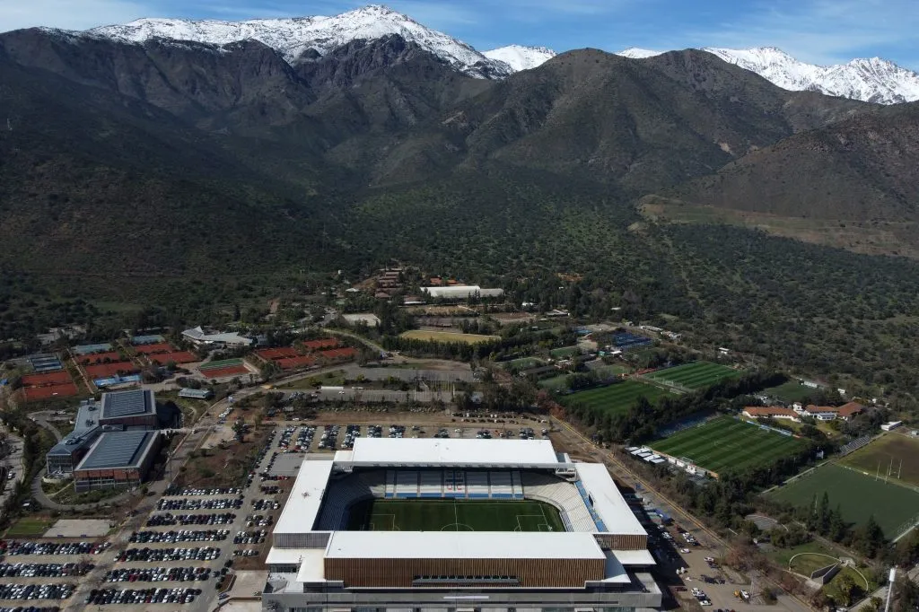 Así se ve el Claro Arena que recién el 23 de agosto podría ser utilizado por la UC ante Unión Española