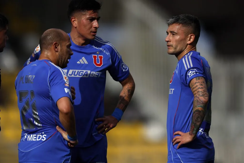 Marcelo Díaz no fue titular antes de los partidos de suspensión con la U. Foto: Andres Pina/Photosport