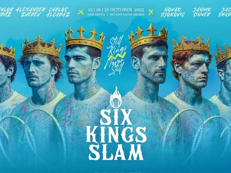 Six Kings Slam: Reyes del tenis se citan en Arabia por un botín histórico