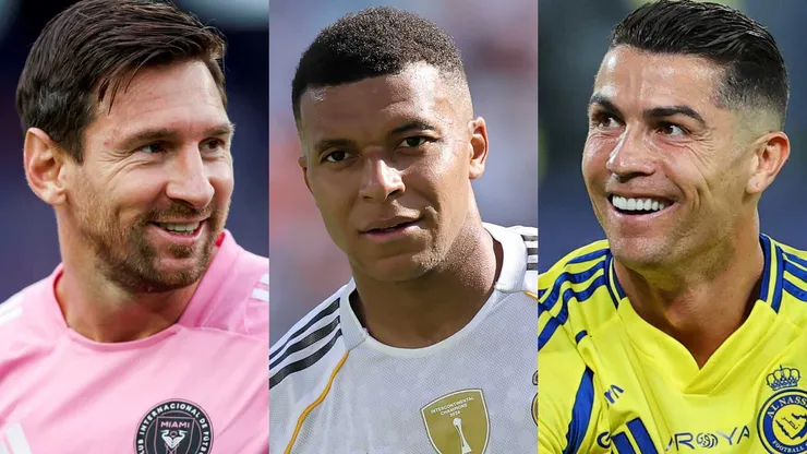 Lionel Messi, Kylian Mbappé y CR7 aparecen en este exclusivo listado de la revista norteamericana.