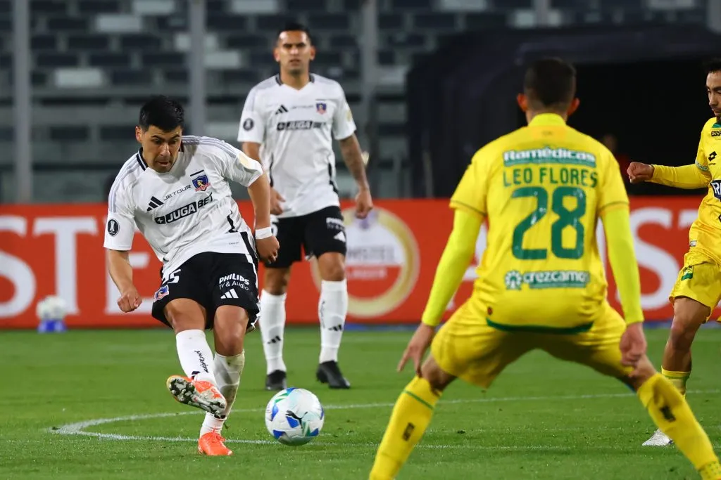 Tomás Alarcón está a disposición en Colo Colo para no sufrir con tantas bajas. Foto: Photosport.