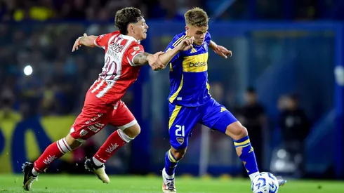 Jerónimo Dómina, un jugador de Unión Santa Fe que tuvo estrecha relación con uno de los últimos refuerzos en el mercado chileno.