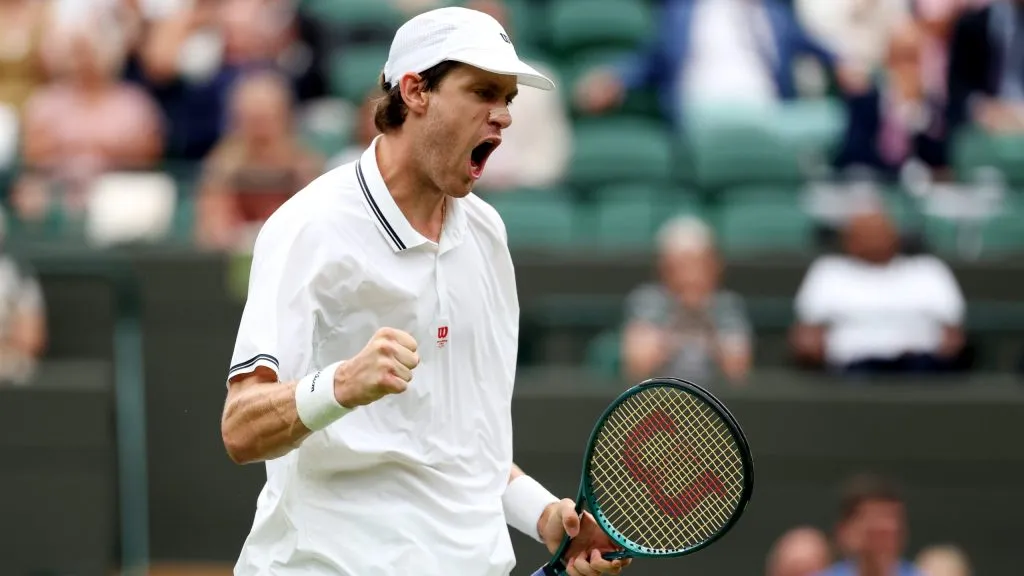 Nicolás Jarry no pudo cerrar el partido ante Martínez. Foto: Getty