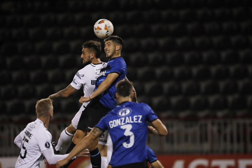 Benjamín Gazzolo en Copa Libertadores 2024, ante The Strongest | Photosport