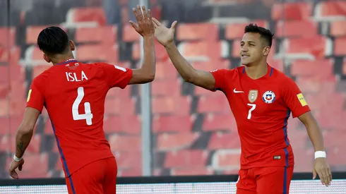 Isla y Sánchez compartieron camarín en Udinese.