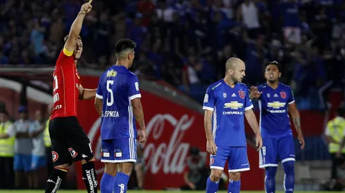 Uno de los tantos goles del jugador en Chile.