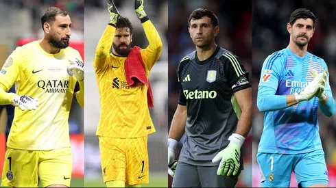 Cuatro de los candidatos más importantes a mejor arquero del mundo.