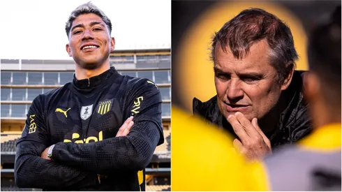 Brayan Cortés cuenta con la confianza de Diego Aguirre en Peñarol.