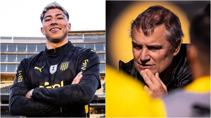 Brayan Cortés cuenta con la confianza de Diego Aguirre en Peñarol.