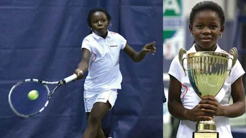 Los primeros pasos de la jugadora.