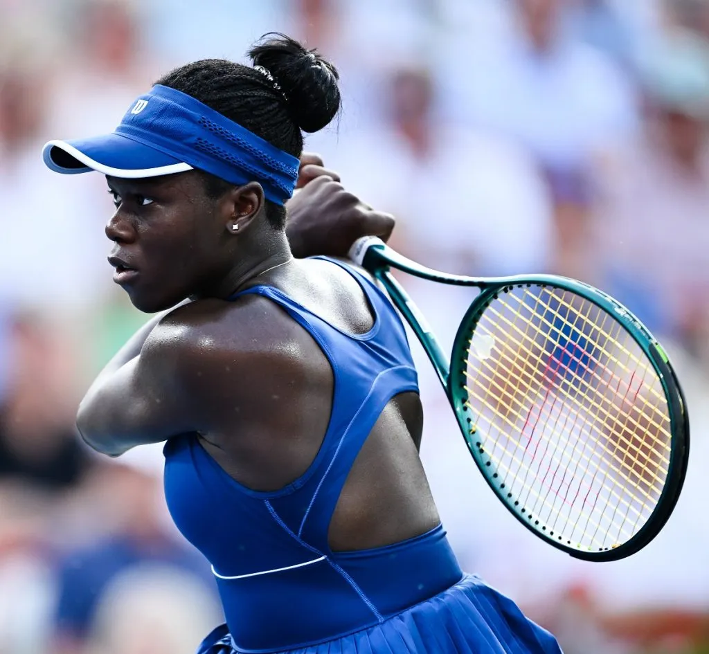 Victoria Mboko en el Masters 1000 de Canadá 2025 (Getty Images).
