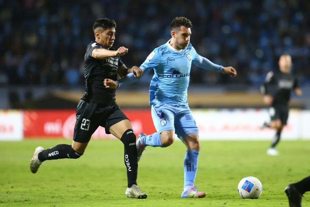 Esteban Matus se quedó en el Audax Italiano. (Alex Diaz/Photosport).