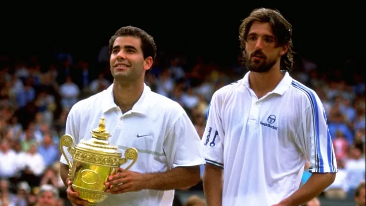 Pete Sampras y Goran Ivanisevic
