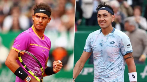 Rafael Nadal y Alejandro Tabilo