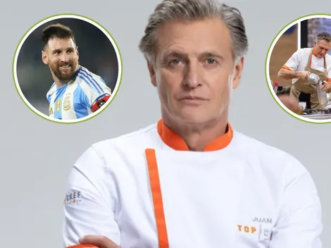 Juan Soler no esconde su admiración por Lionel Messi