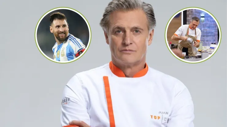 El reconocido actor habla de su admiración por Messi y su paso por Top Chef VIP.