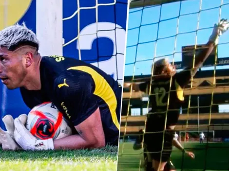 La sacó del ángulo: Cortés debuta en Peñarol con goleada