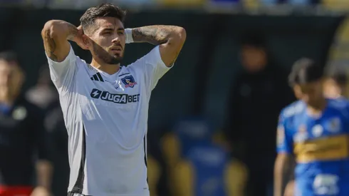 Marcos Bolados no tuvo un buen partido a Everton.