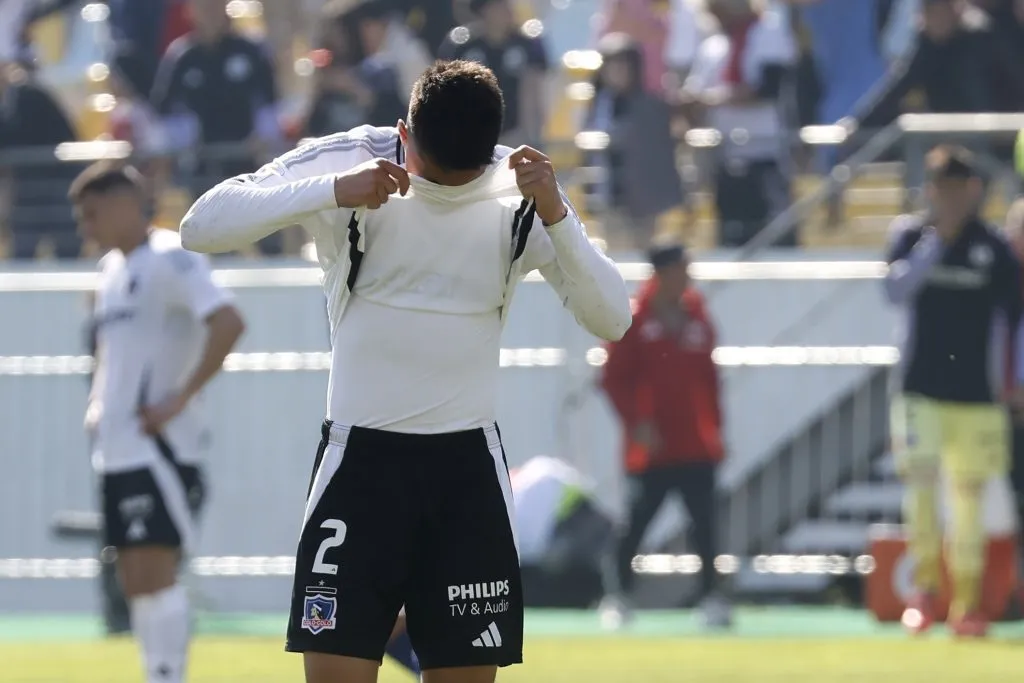 Colo Colo dejó escapar la victoria. Foto: Sebastian Cisternas/Photosport