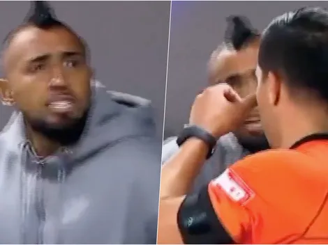 Nueva polémica en Colo Colo: el video de Vidal encarando al árbitro