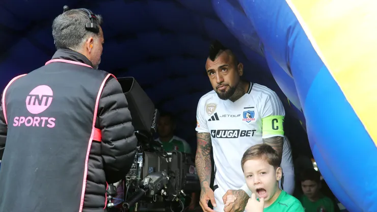 Arturo Vidal se enfureció por el penal contra Colo Colo.