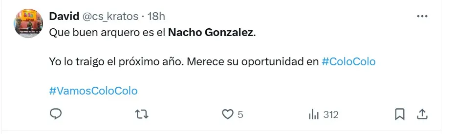 Los albos piden a Nacho González