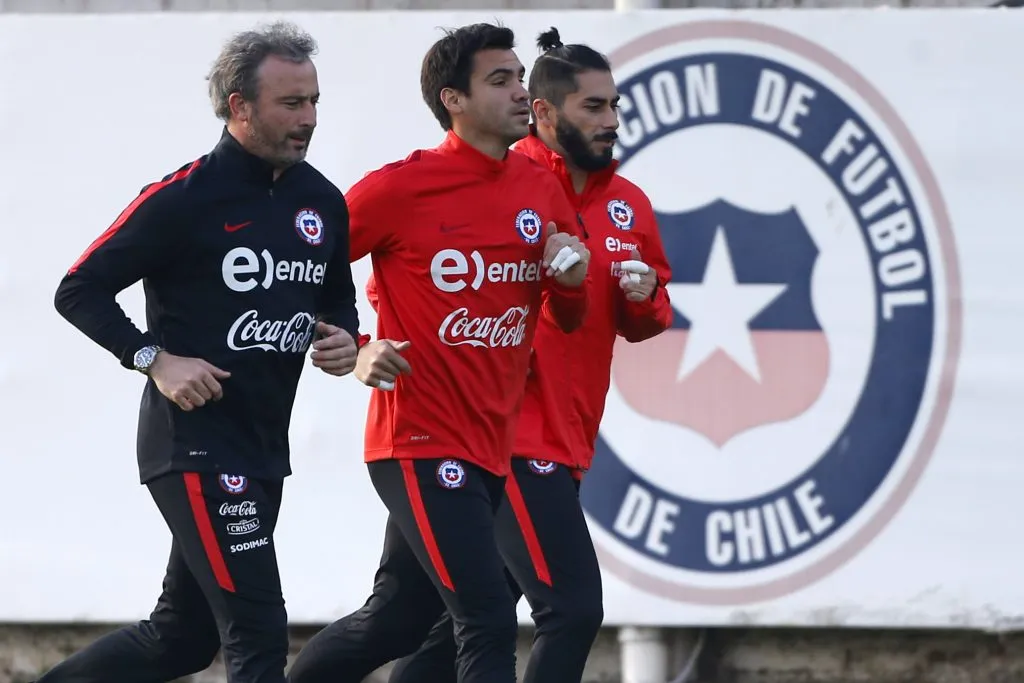 Manuel Suárez fue ayudante de Juan Antonio Pizzi en la selección chilena. Estuvo en el staff que ganó la Copa América del Centenario. (Andres Pina/Photosport).
