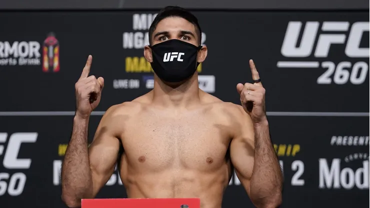 El brasileño-chileno, Vicente Luque, animará un increíble combate en UFC Río.