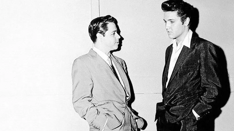 La famosa foto de Lucho Gatica y Elvis Presley | Archivo
