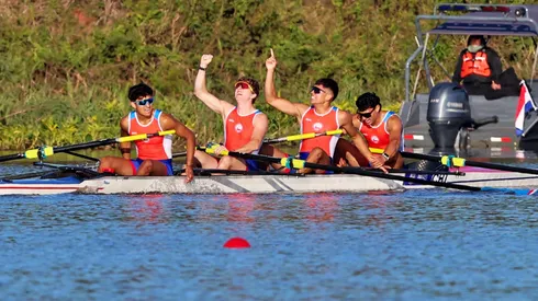 Remo le da al Team Chile medalla de oro en Juegos Panamericanos Junior.