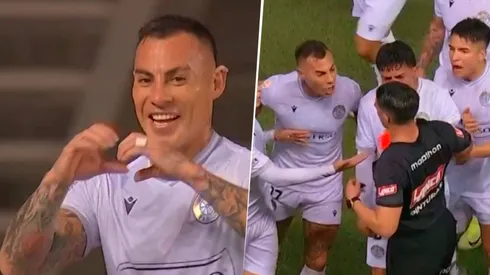 Vargas no pudo cortar con su racha sin goles