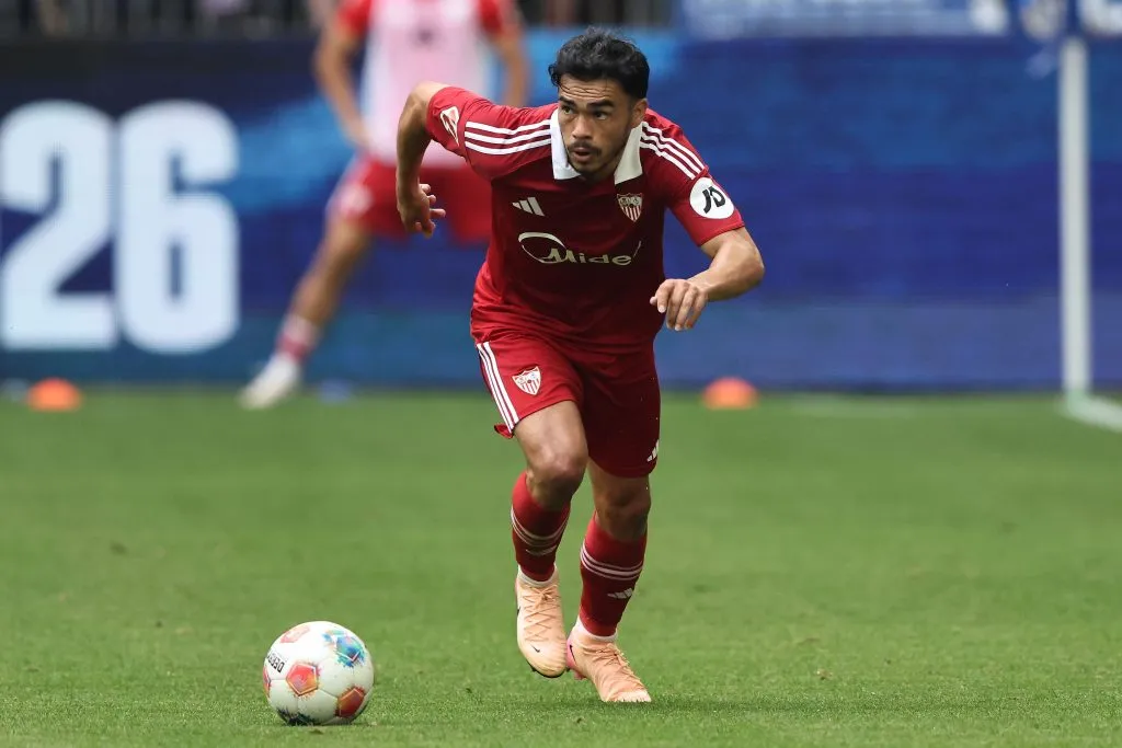 Gabriel Suazo acaba de fichar en el Sevilla de España, lo que es una buena noticia para la selección chilena pensando en el futuro. | Foto: Getty Images.