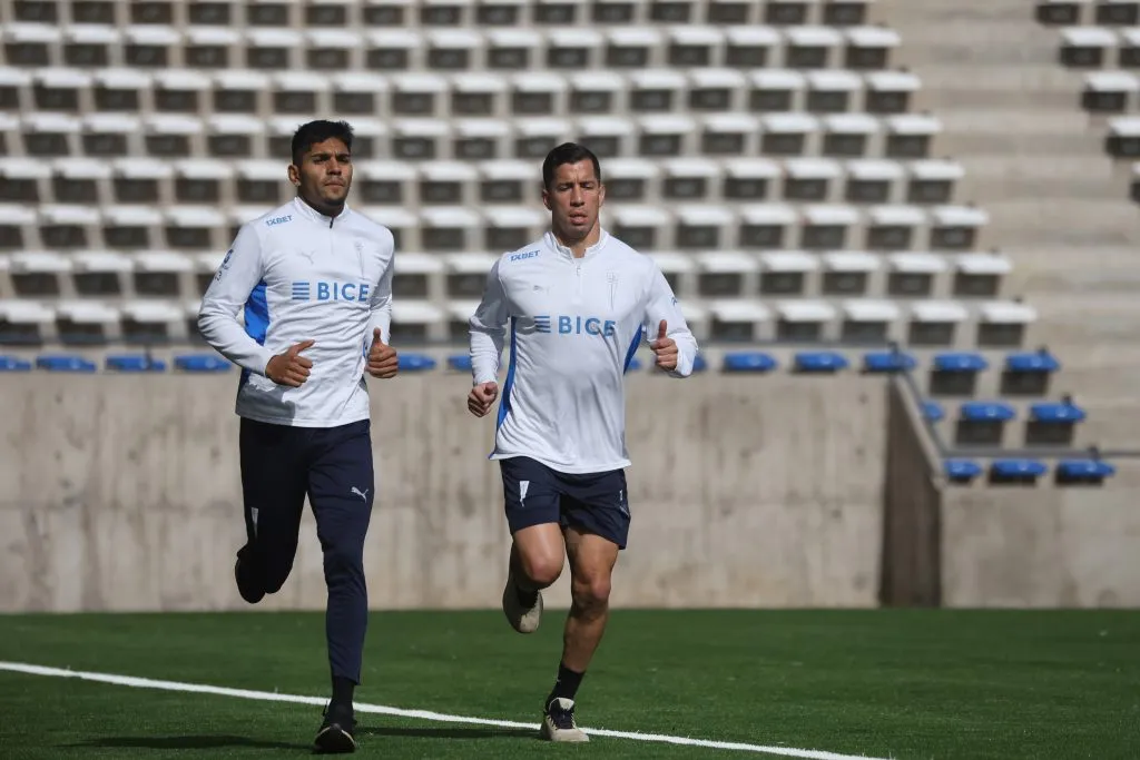 Dylan Escobar y Agustín Farías están descartados en Universidad Católica para el clásico ante Colo Colo. | Foto: Photosport.