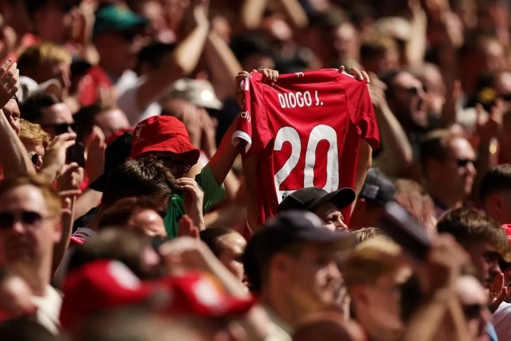 Diogo Jota falleció el pasado 3 de julio en un trágico accidente en España. Foto: Julian Finney/Getty Images.
