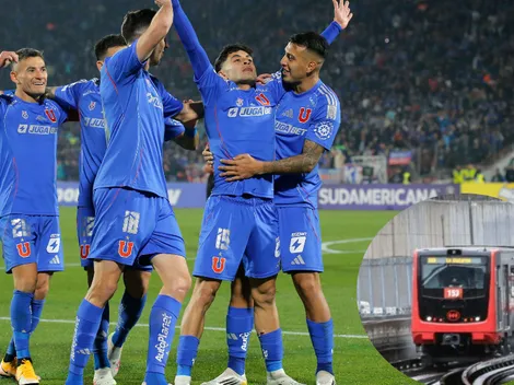 Metro anuncia cambios por partido de U. de Chile en Estadio Nacional
