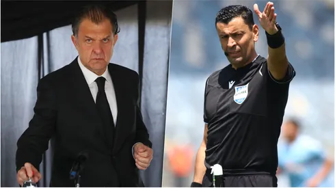 Aníbal Mosa y Roberto Tobar se reúnen en el Estadio Monumental.