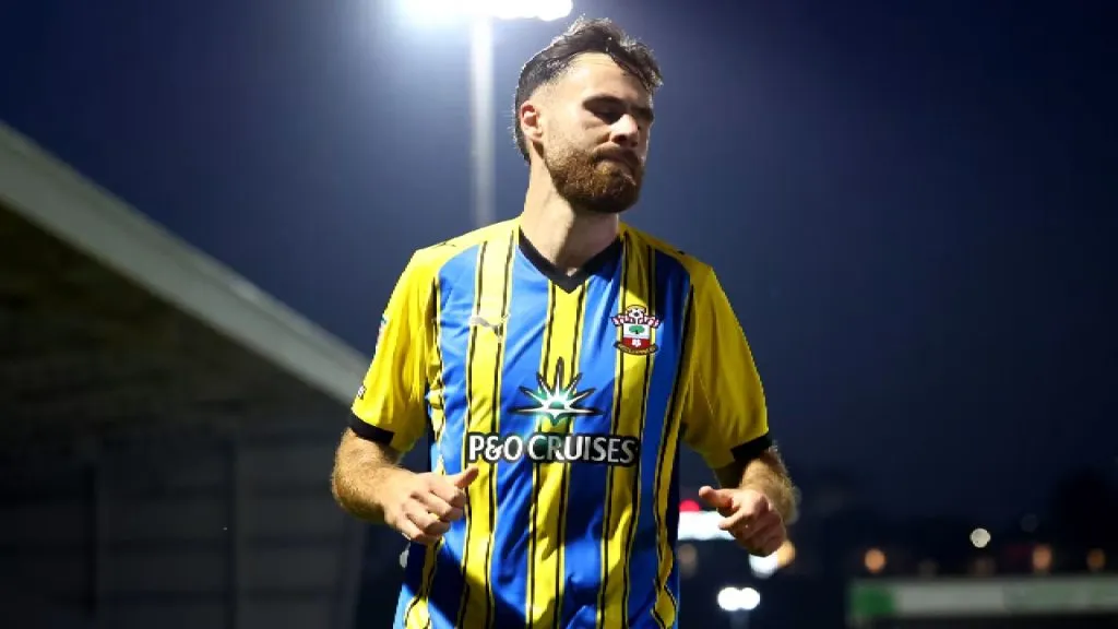 Ben Brereton volvió a ser titular en Southampton después de mucho tiempo y terminó siendo clave. Foto: Southampton.