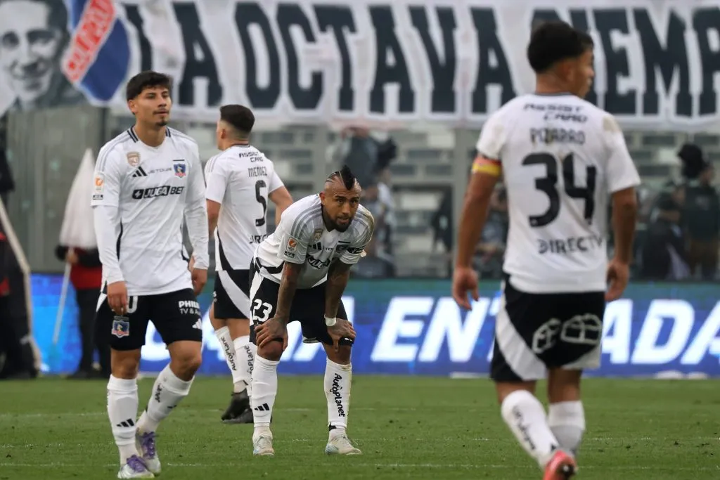 Arturo Vidal es fuertemente cuestionado en Colo Colo. Foto: Jonnathan Oyarzun/Photosport