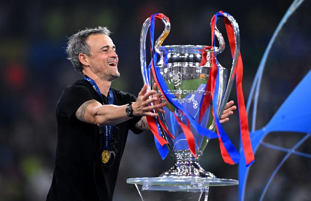 Luis Enrique busca un nuevo título con el PSG. (Foto: Justin Setterfield/Getty Images)