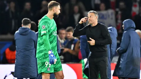 Gianluigi Donnarumma y Luis Enrique se odian en PSG.
