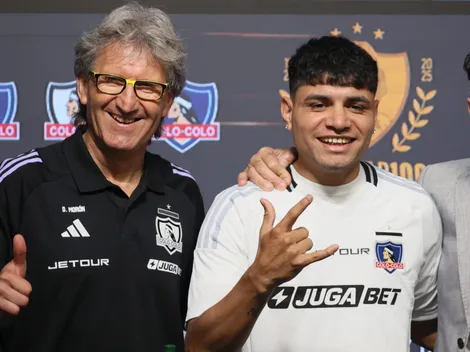 Morón destaca al jugador que "saca la cara" en Colo Colo este año