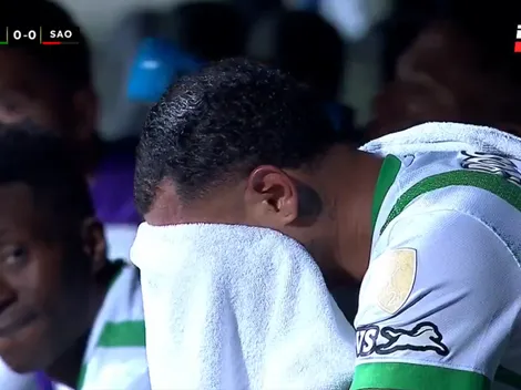 Chileno presencia en vivo inédito momento: jugador llora tras papelón