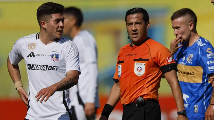 Espaldarazo al árbitro Felipe González pese a los reclamos de Colo Colo.