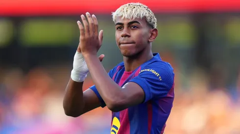 Lamine Yamal, el joven talento de Barcelona, candidato a contribuir en los goles culés ante Mallorca, en la fecha 1 de LaLiga.