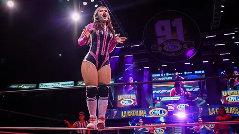 La Catalina, exWWE y con un exitoso paso en CMLL, regresa a Chile para un único evento de wrestling.